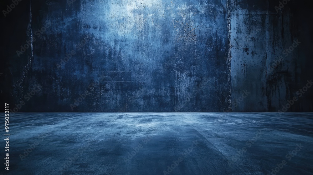 Empty Studio Background. AI generated illustration Empty Studio Background. AI generated illustration