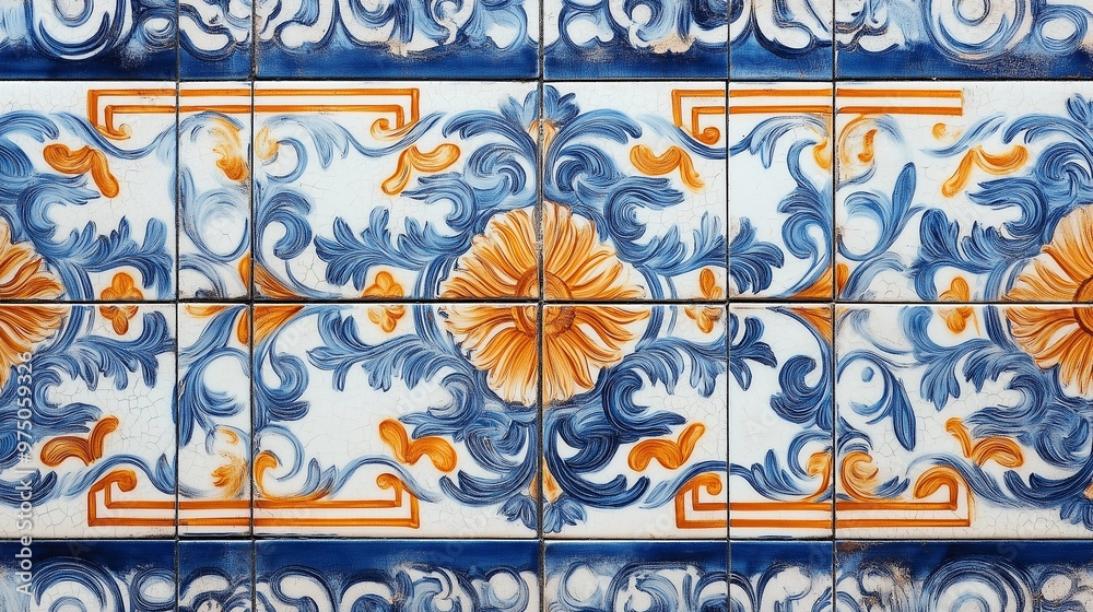 Obraz premium traditional tile art