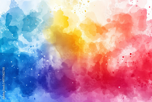 Colorful dirty spotted watercolor aquarelle, vector background illustration