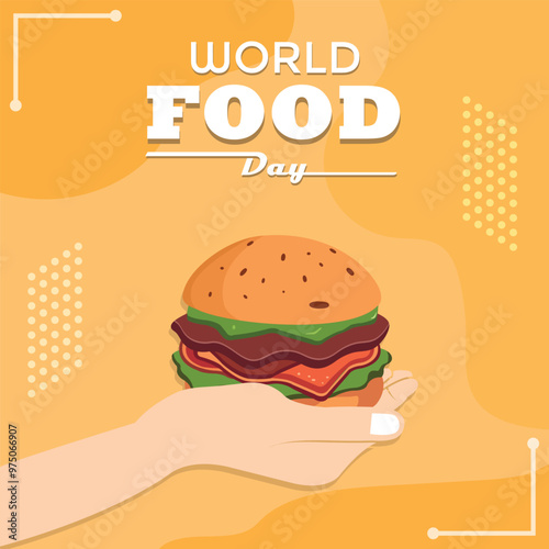 world food day social media poster