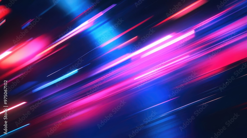 High-Speed Movement Dynamics. AI generated illustration.