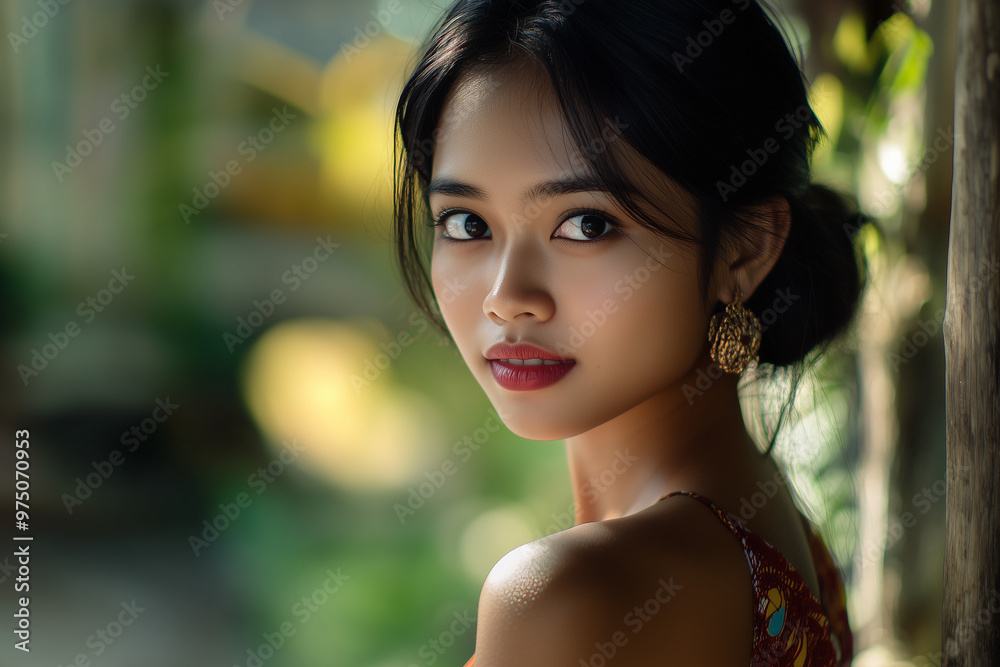 Beautiful young woman from Indonesia Beautiful young woman from Indonesia