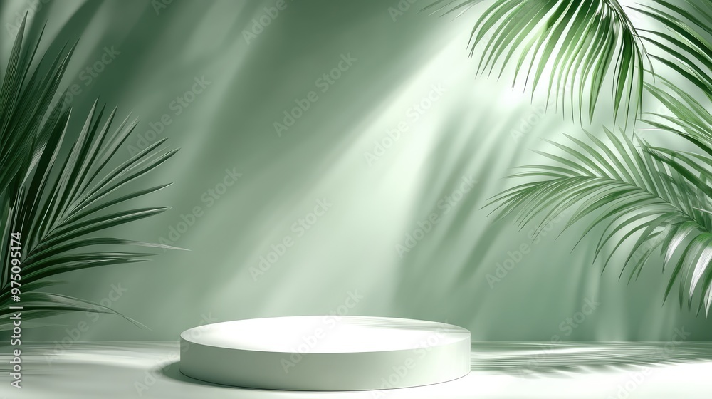 Cosmetic Product Showcase. AI generated illustration