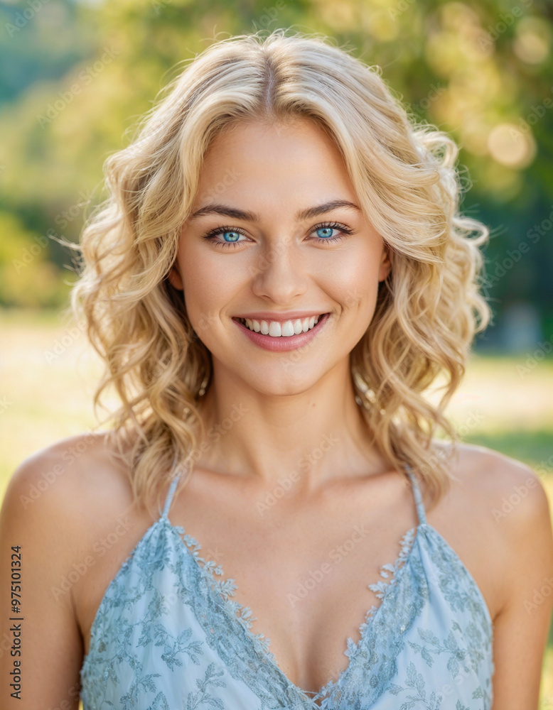 Portrait of a young beautiful woman. Generative AI Portrait of a young beautiful woman. Generative AI
