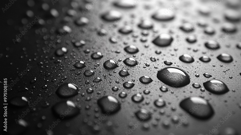 this Water drops on a surface creating a fresh, clean texture. this Water drops on a surface creating a fresh, clean texture.