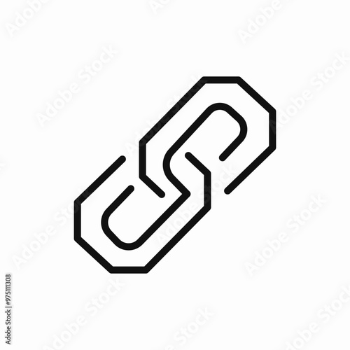 link chain icon sign vector