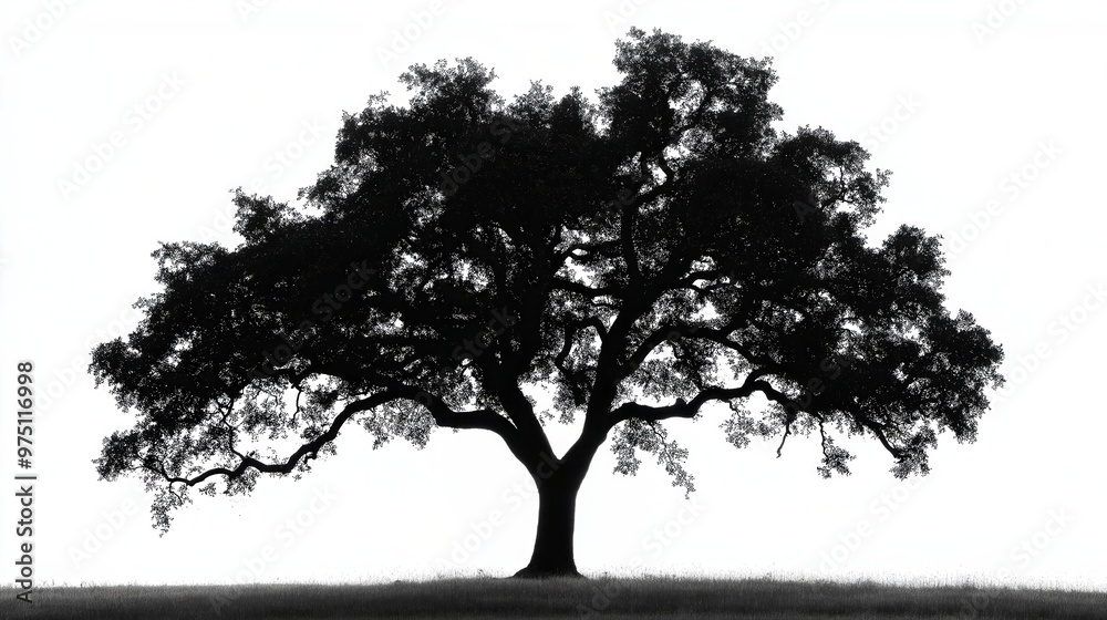 Fototapeta premium lonely tree in the park