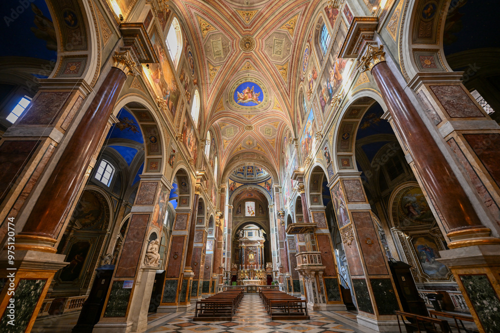 St. Augustine in Campo Marzio, Rome, Italy St. Augustine in Campo Marzio, Rome, Italy
