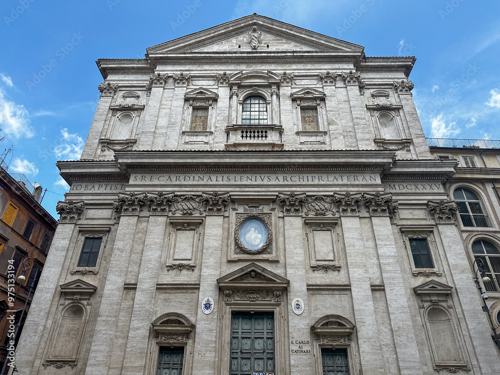 The Church of San Carlo ai Catinari - Rome, Italy The Church of San Carlo ai Catinari - Rome, Italy