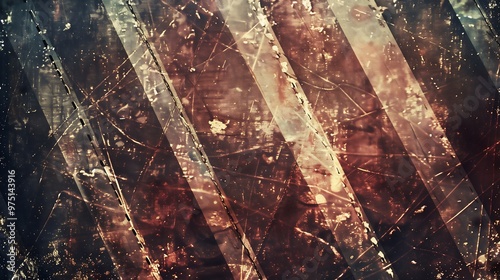 Abstract grunge background with diagonal lines and textured surface photo