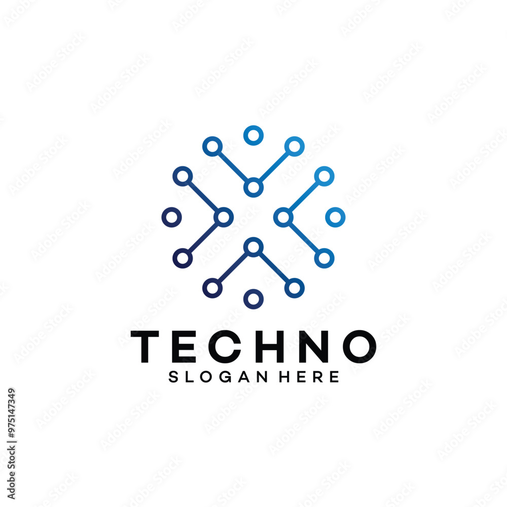 Technology Logo designs vector, Digital Logo template Technology Logo designs vector, Digital Logo template