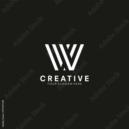letter W Initial logo designs concept vector. Letter W logo designs.