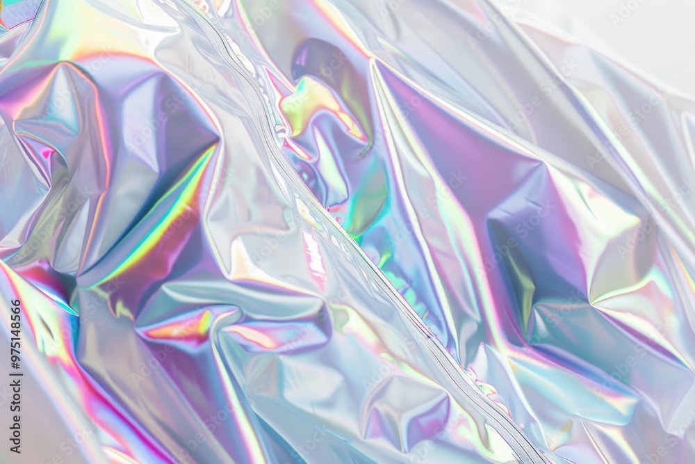 Iridescent holographic texture with pastel rainbow colors. Mother-of-pearl texture.. AI Iridescent holographic texture with pastel rainbow colors. Mother-of-pearl texture.. AI