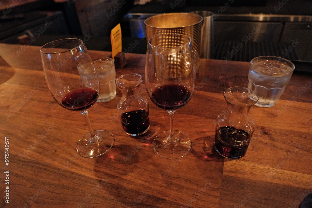 glass of wine glass of wine