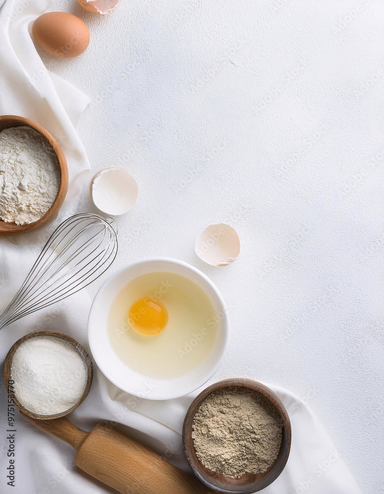 ingredients needed to make a pie or cake, including flour, sugar, butter, eggs, and other additives, generative ai ingredients needed to make a pie or cake, including flour, sugar, butter, eggs, and other additives, generative ai