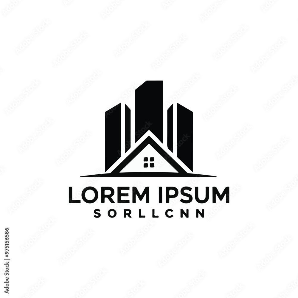 Modern Real Estate Logo Set Modern Real Estate Logo Set