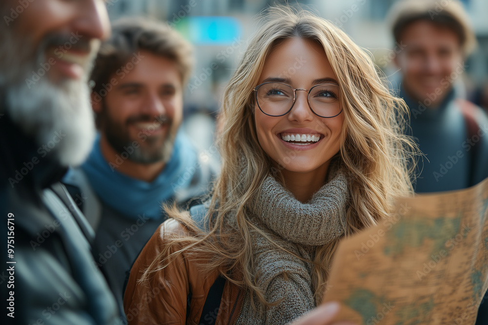 A travel representative assisting a group of tourists with transportation arrangements during their vacation. A travel representative assisting a group of tourists with transportation arrangements during their vacation.