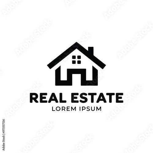 Modern Real Estate Logo Set