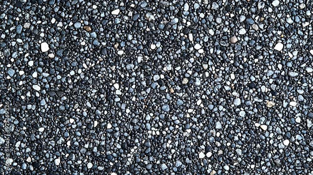 Close Up Texture of Small Stones Embedded in Asphalt Road Surface Close Up Texture of Small Stones Embedded in Asphalt Road Surface