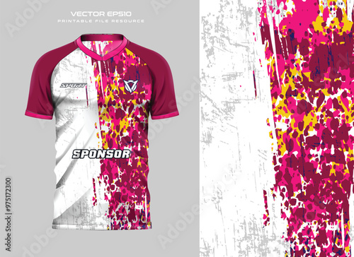 T-Shirt Sports Design Template. Includes Mockups and Designs. Printable Files.