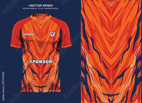 T-Shirt Sports Design Template. Includes Mockups and Designs. Printable Files