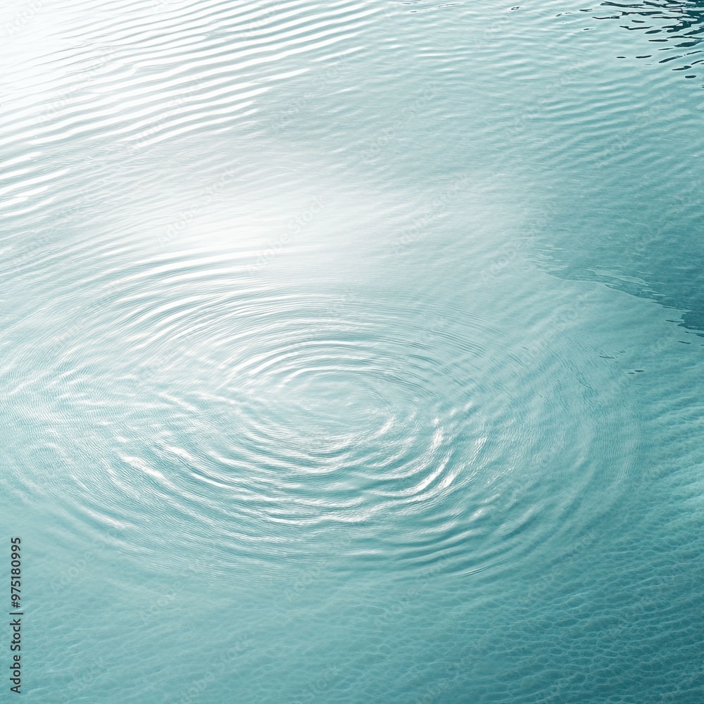 Calm Water Ripples with Soft Reflections on Surface Calm Water Ripples with Soft Reflections on Surface