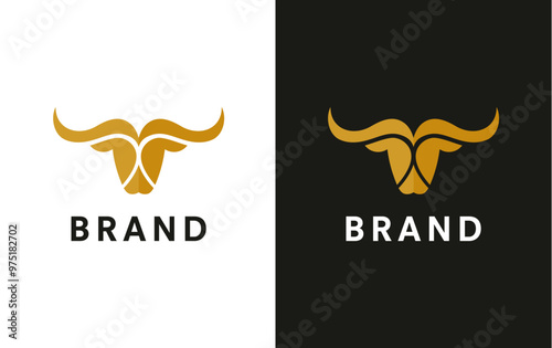 Gazelle head icon. Taurus symbol. Vector illustration. photo