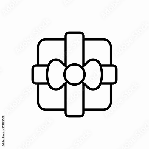 gift surprise (2) icon sign vector