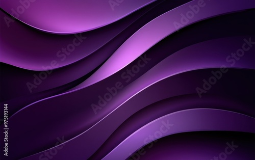 Abstract Purple Waves