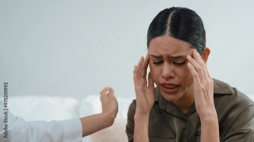 Supportive and comforting hands cheering up depressed patient person or stressed mind with empathy. Psychologist reassuring stressful and sad patient in vivancy clinic. Supportive and comforting hands cheering up depressed patient person or stressed mind with empathy. Psychologist reassuring stressful and sad patient in vivancy clinic.