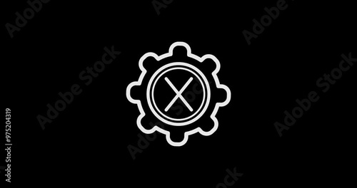 Setting gear industry cross