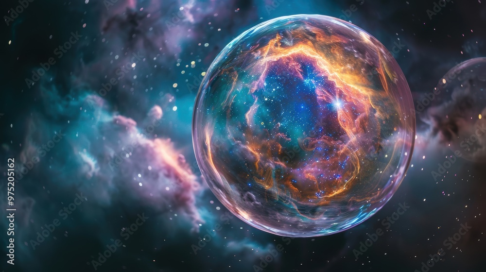Cosmic sphere in space Cosmic sphere in space