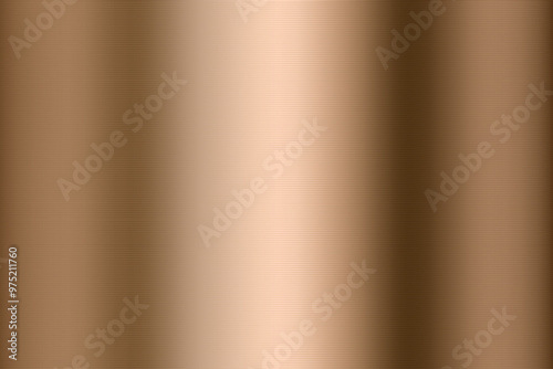 Metallic bronze gradient background texture. Vector Illustration