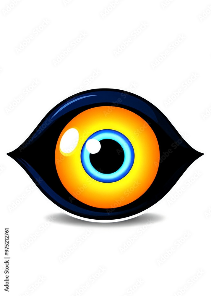 Halloween Illustrated Evil eye glowing in the dark Composition Perfectly matched for Sweatshirt, Scarves, Water bottle sticker, Art board print, Mug Halloween Illustrated Evil eye glowing in the dark Composition Perfectly matched for Sweatshirt, Scarves, Water bottle sticker, Art board print, Mug