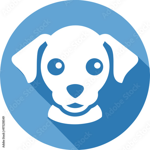 A pet icon symbolizing a dog