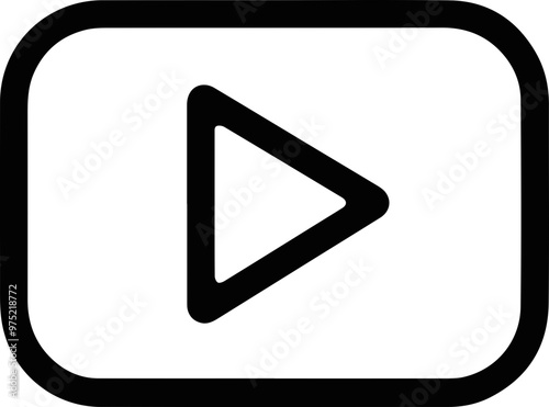 play icon, media play, video, music, play button, start