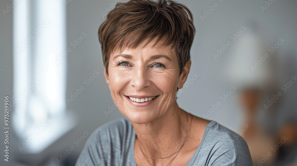 portrait of a smiling person. portrait of a smiling person.