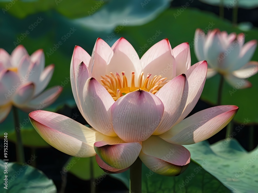 lotus flower close up during the day lotus flower close up during the day