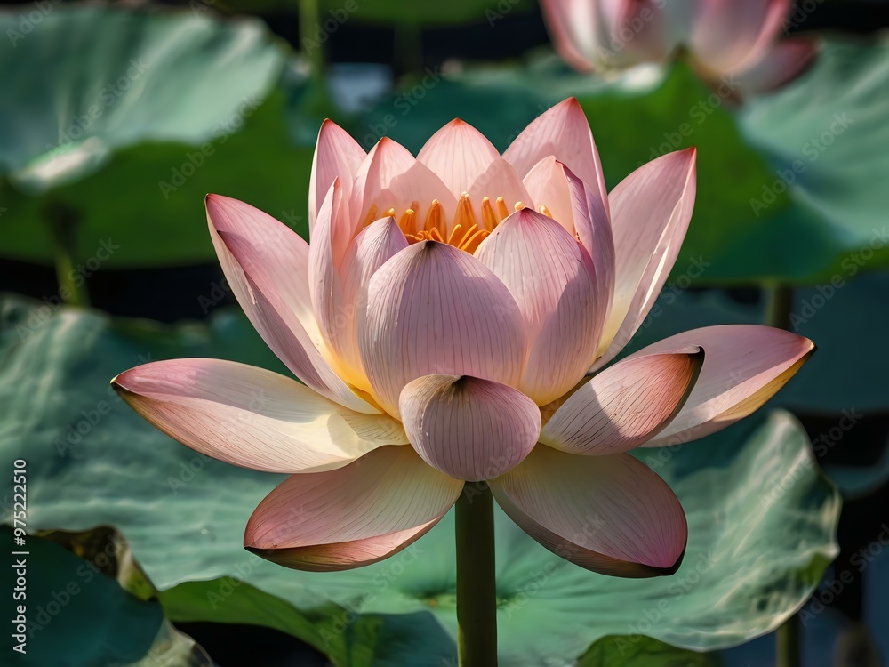 lotus flower close up during the day