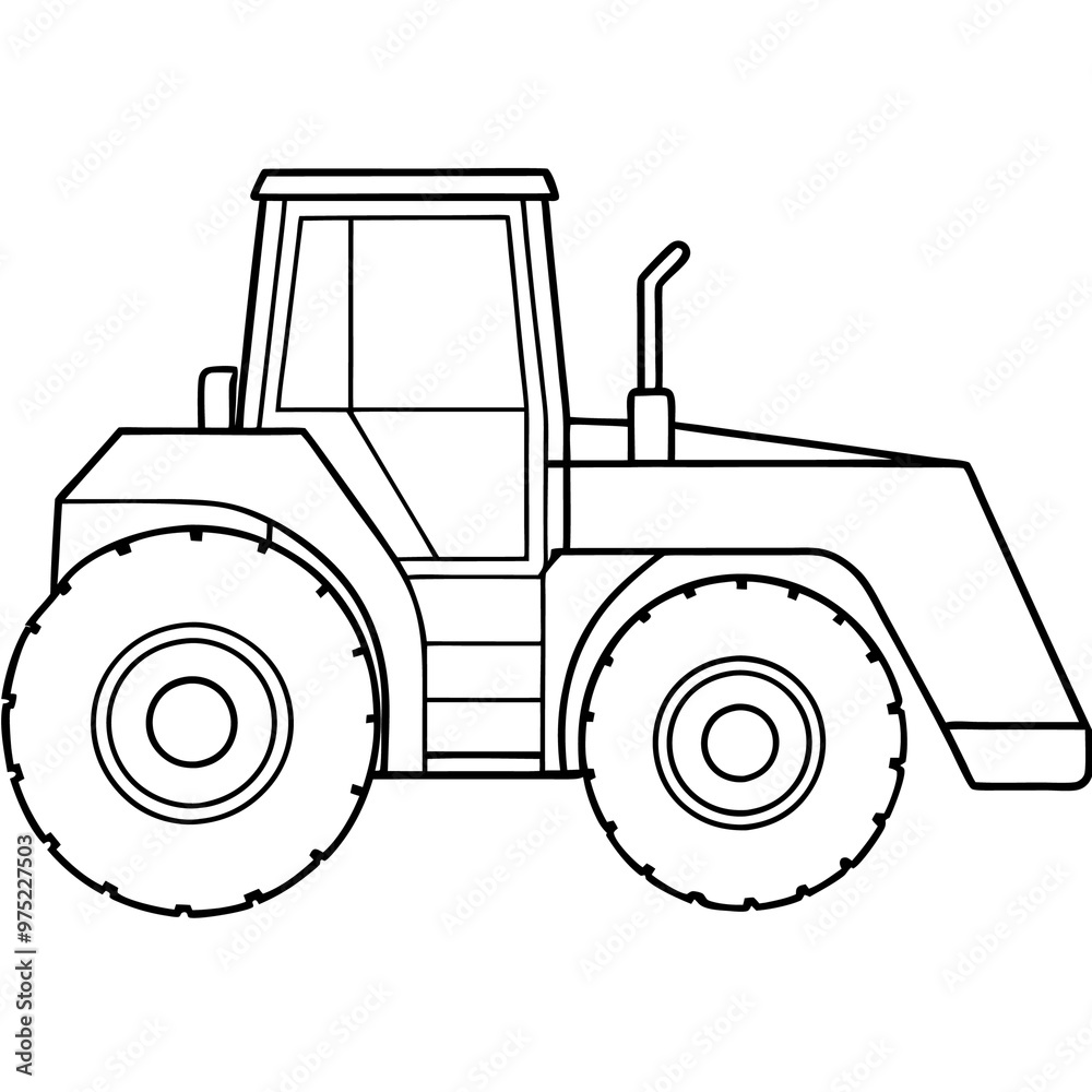 wheel loader machine outline coloring book page line art drawing wheel loader machine outline coloring book page line art drawing