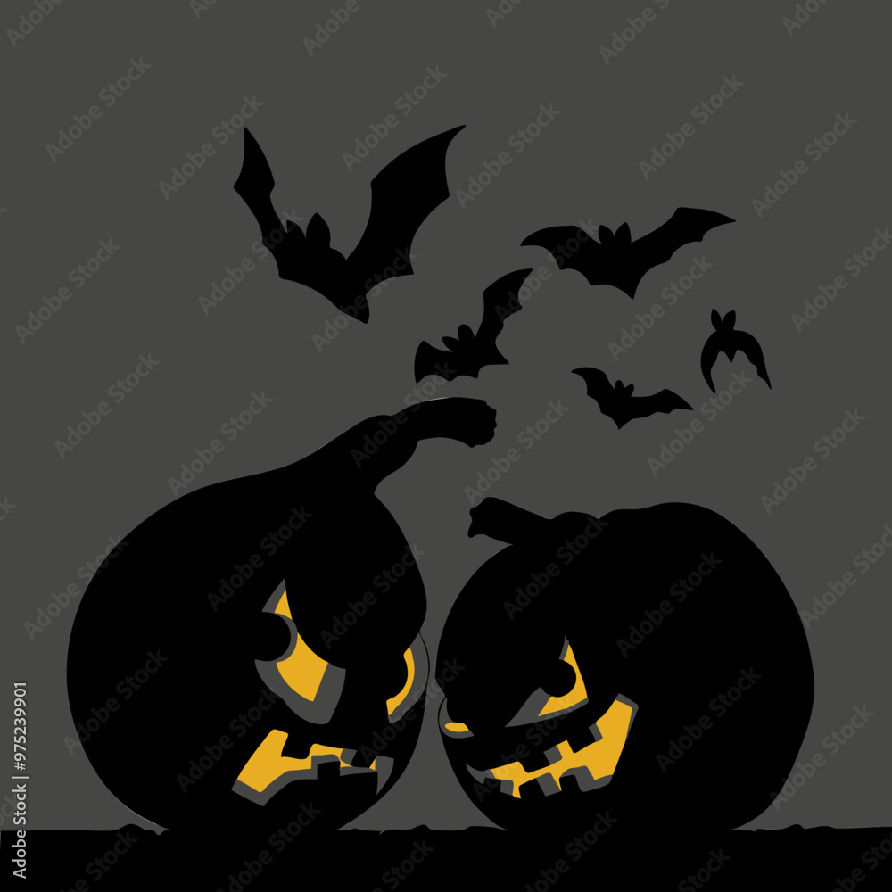 Fototapeta premium Pumpkin doll