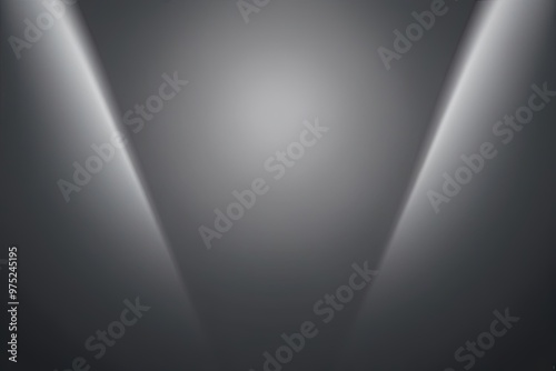 Elegant Gray Gradient Background Featuring Subtle Shine and Enhanced Contrast