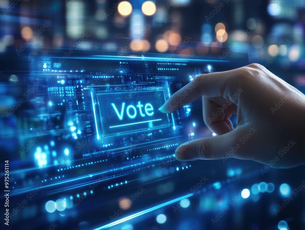 Voting in the Digital Age: Hand Pressing Voting in the Digital Age: Hand Pressing