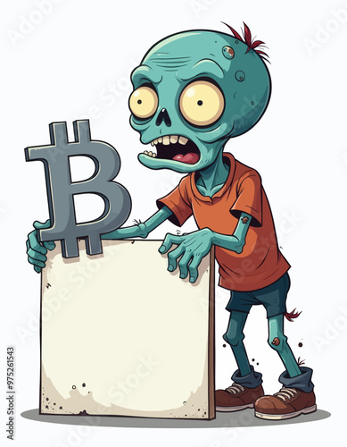 Zombie's Surprise: A Bitcoin Banner