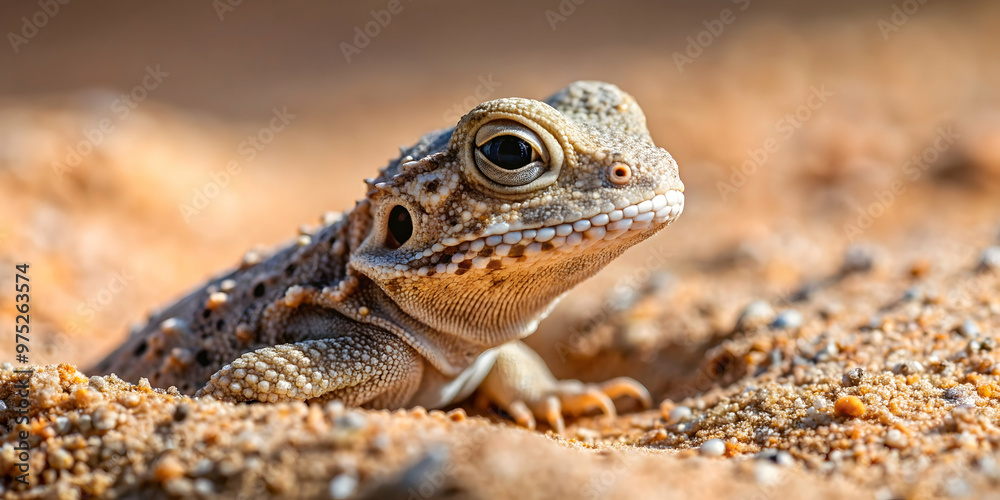 Spotted toad-headed Agama blending in with sand close up, reptile, lizard, camouflaged, wildlife, nature, exotic, scales Spotted toad-headed Agama blending in with sand close up, reptile, lizard, camouflaged, wildlife, nature, exotic, scales