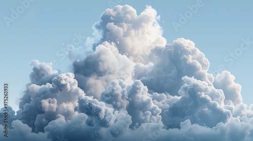 Cumulus Cloudscape A Digita...