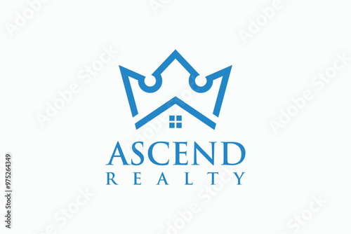 home crown logo design template