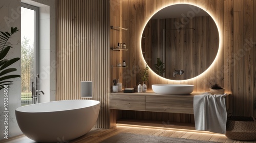 Modern Bathroom Interior De...