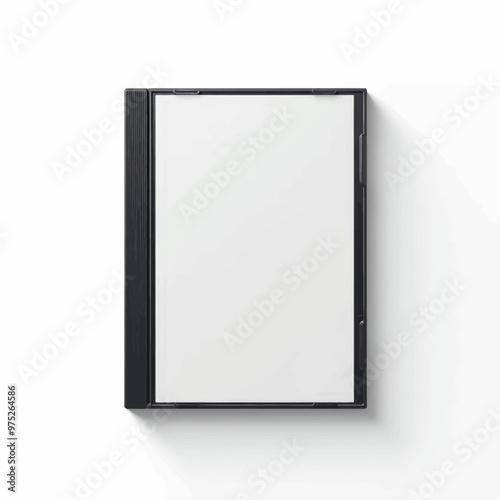 Modern, Minimalist Wall Art Display with White Background photo