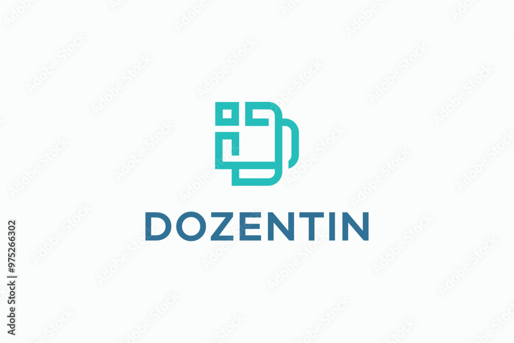 modern letter D logo design . good use for building logo design modern letter D logo design . good use for building logo design